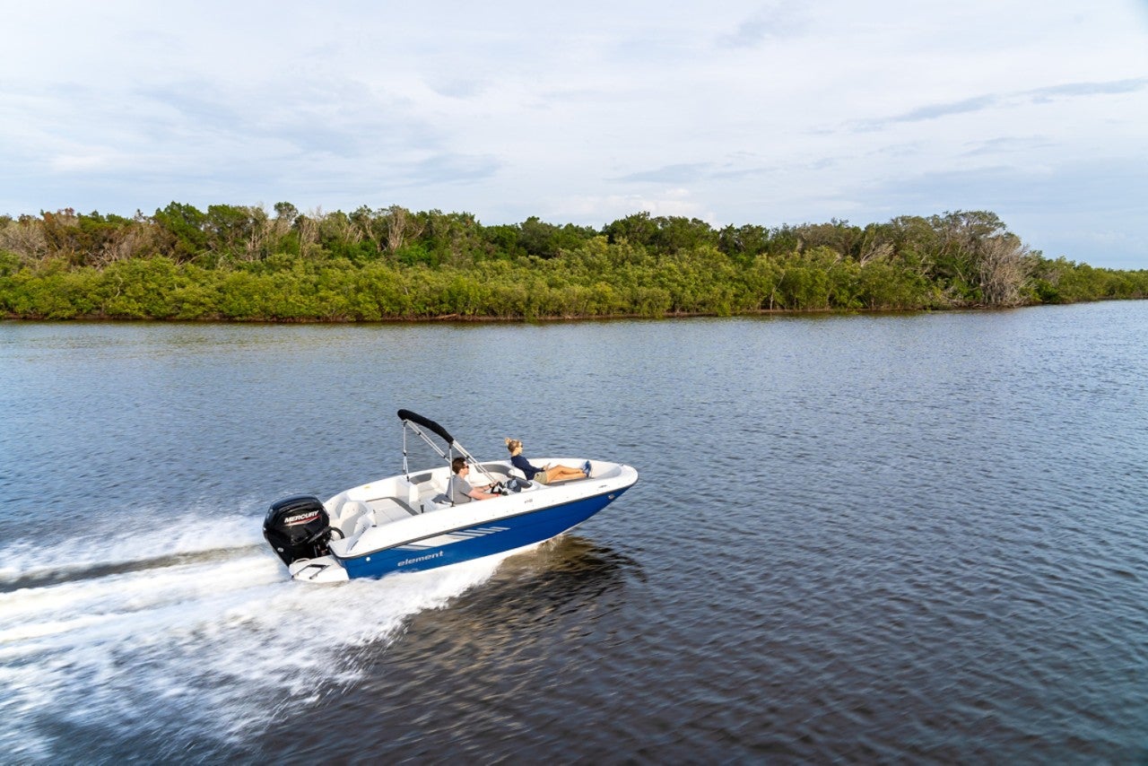 bayliner e16 running