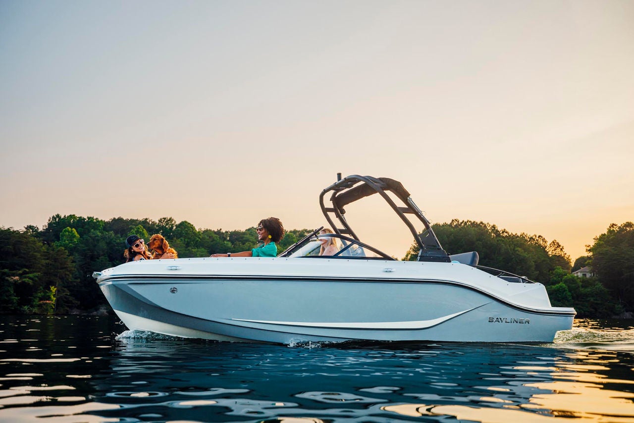 bayliner dseries d20i deck boat cruise dog 2025