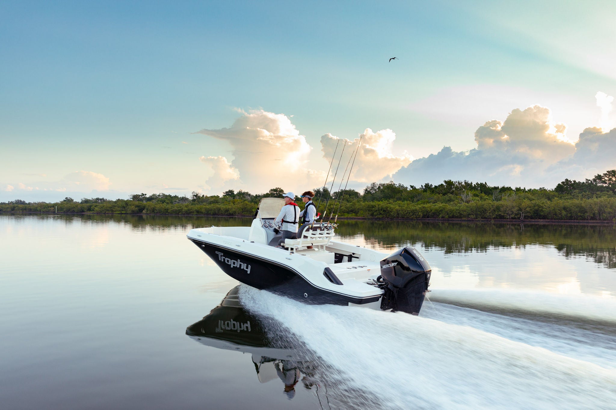 Bayliner Trophy 20 CC Running