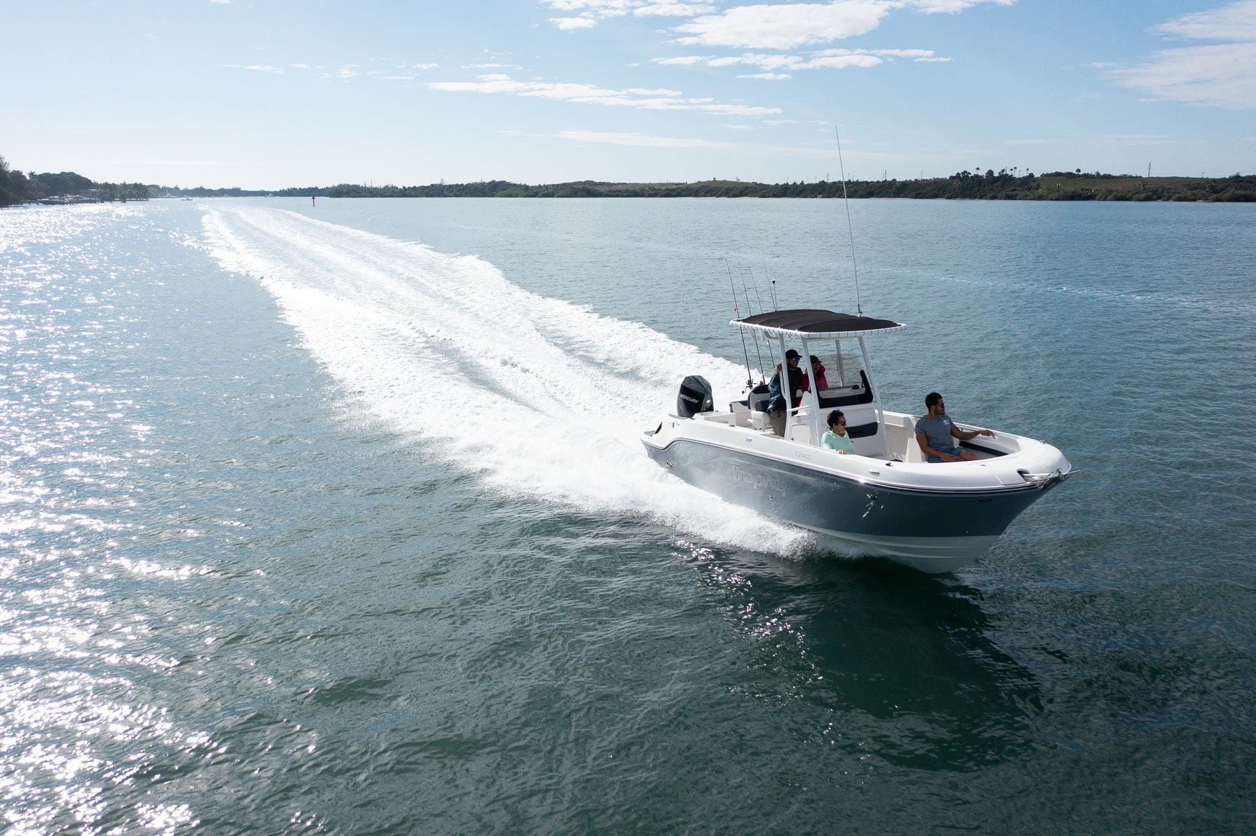 Bayliner Trophy 24 CC Running