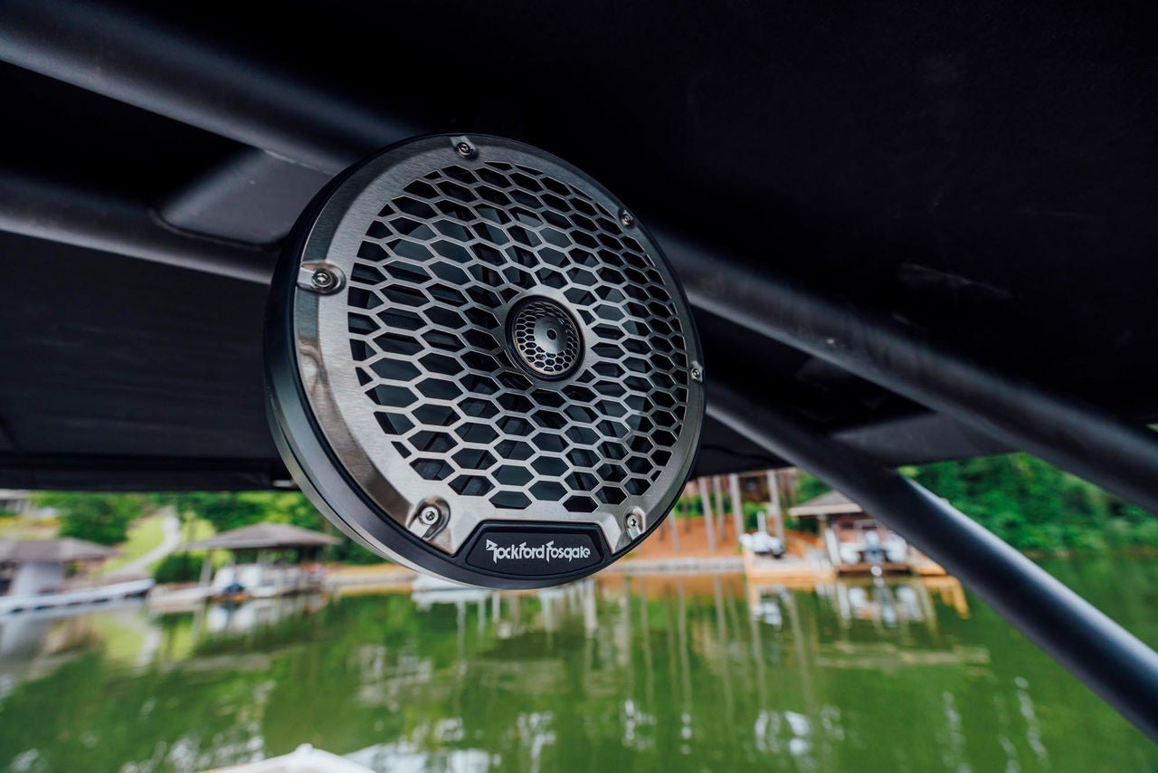 bayliner dseries d20 deck boat rockford speaker 2025