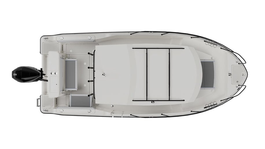 Bayliner T25 Pilothouse Floorplan