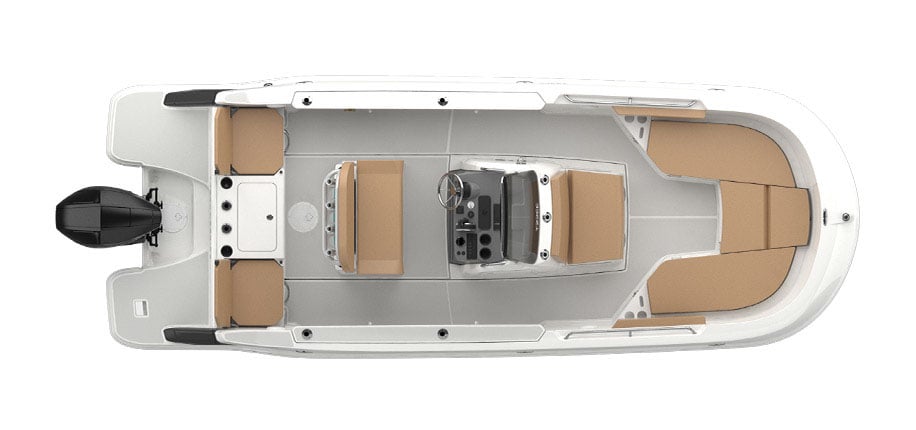 Bayliner T22CC Floorplan