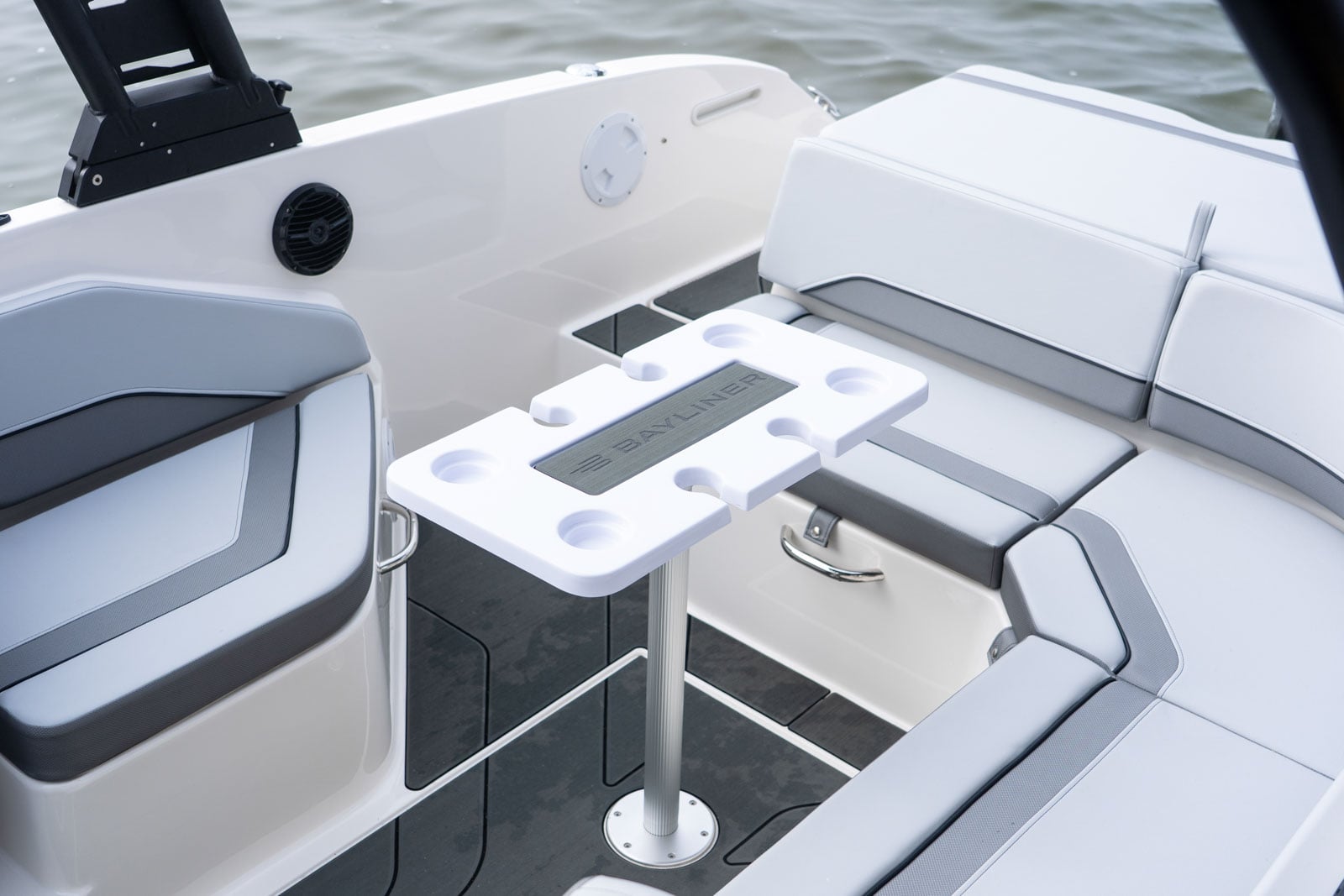 cockpit table in the V22 bowrider