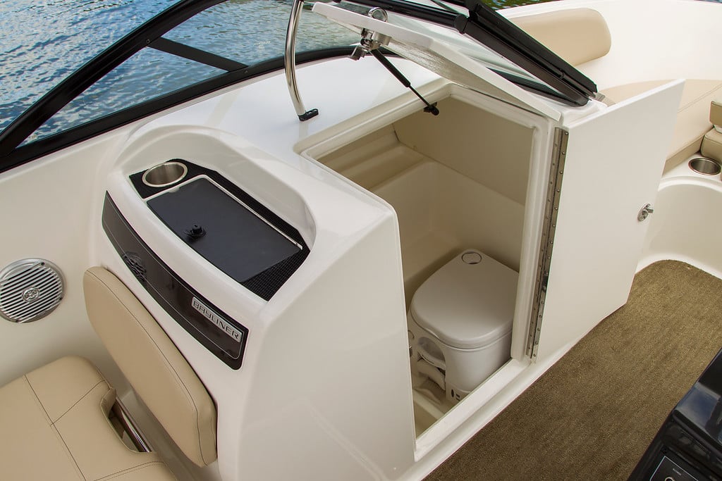 head on the VR6 bowrider boat